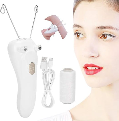 إزالة الشعر بالخيط الكهربائي للوجه