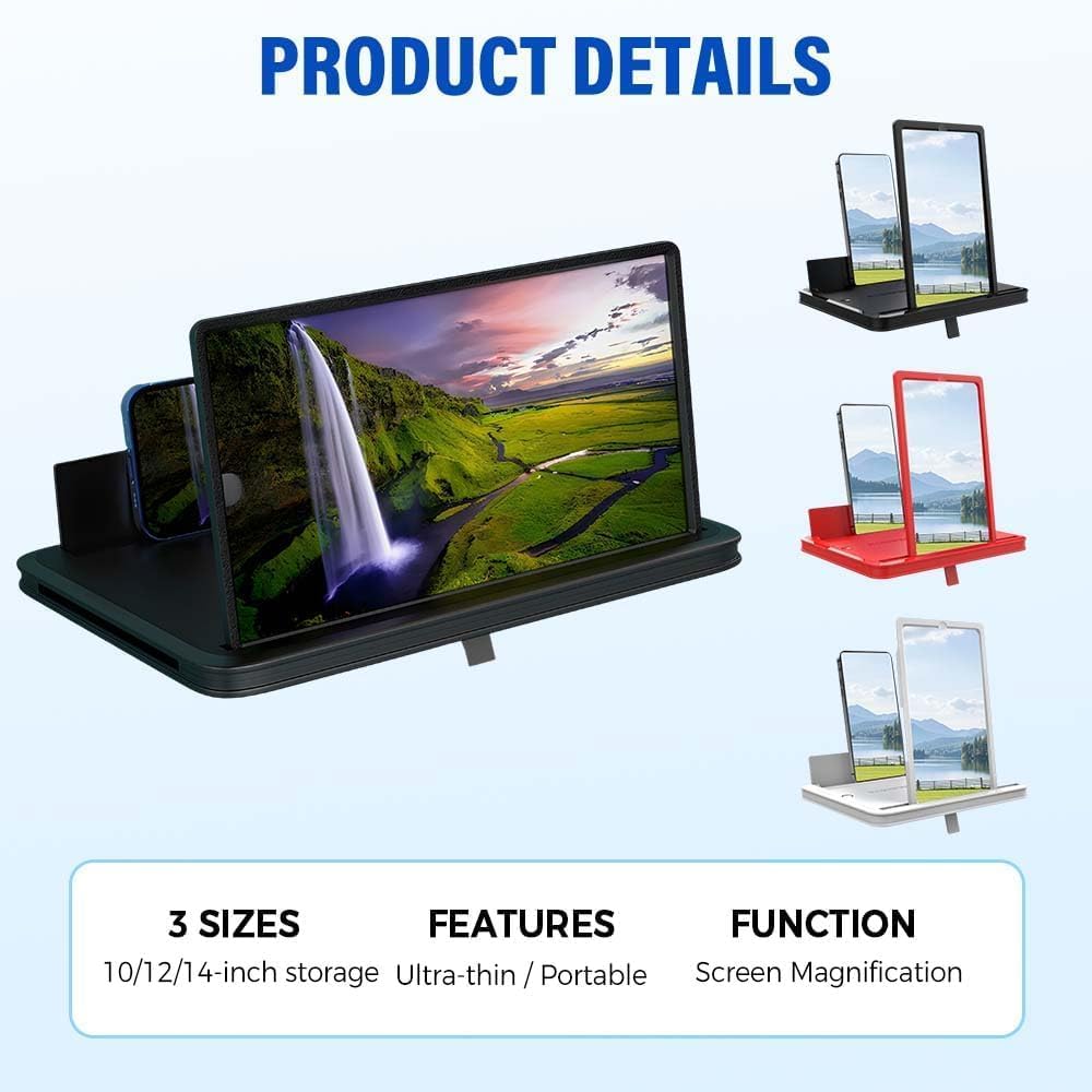 3D Magnifier Mobile Screen