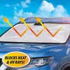 Car Windshield Sun Shade..